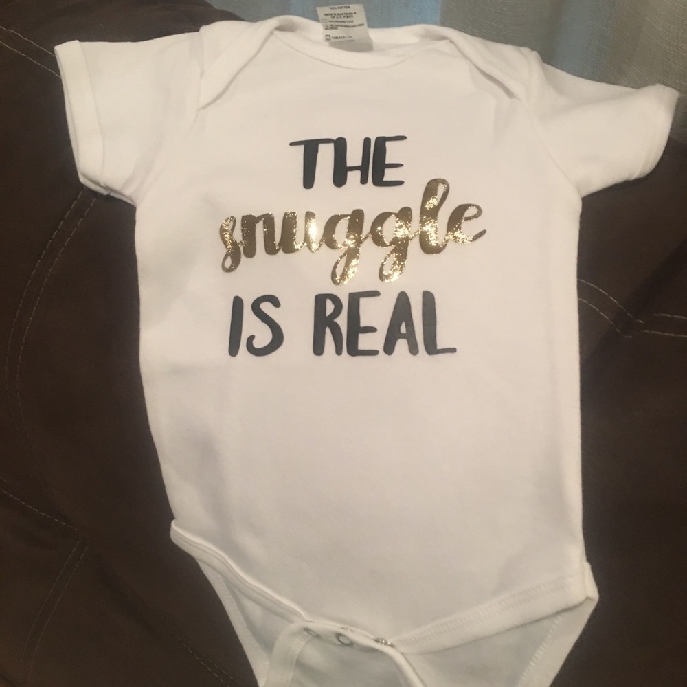Baby and toddler designed onesie and shirts